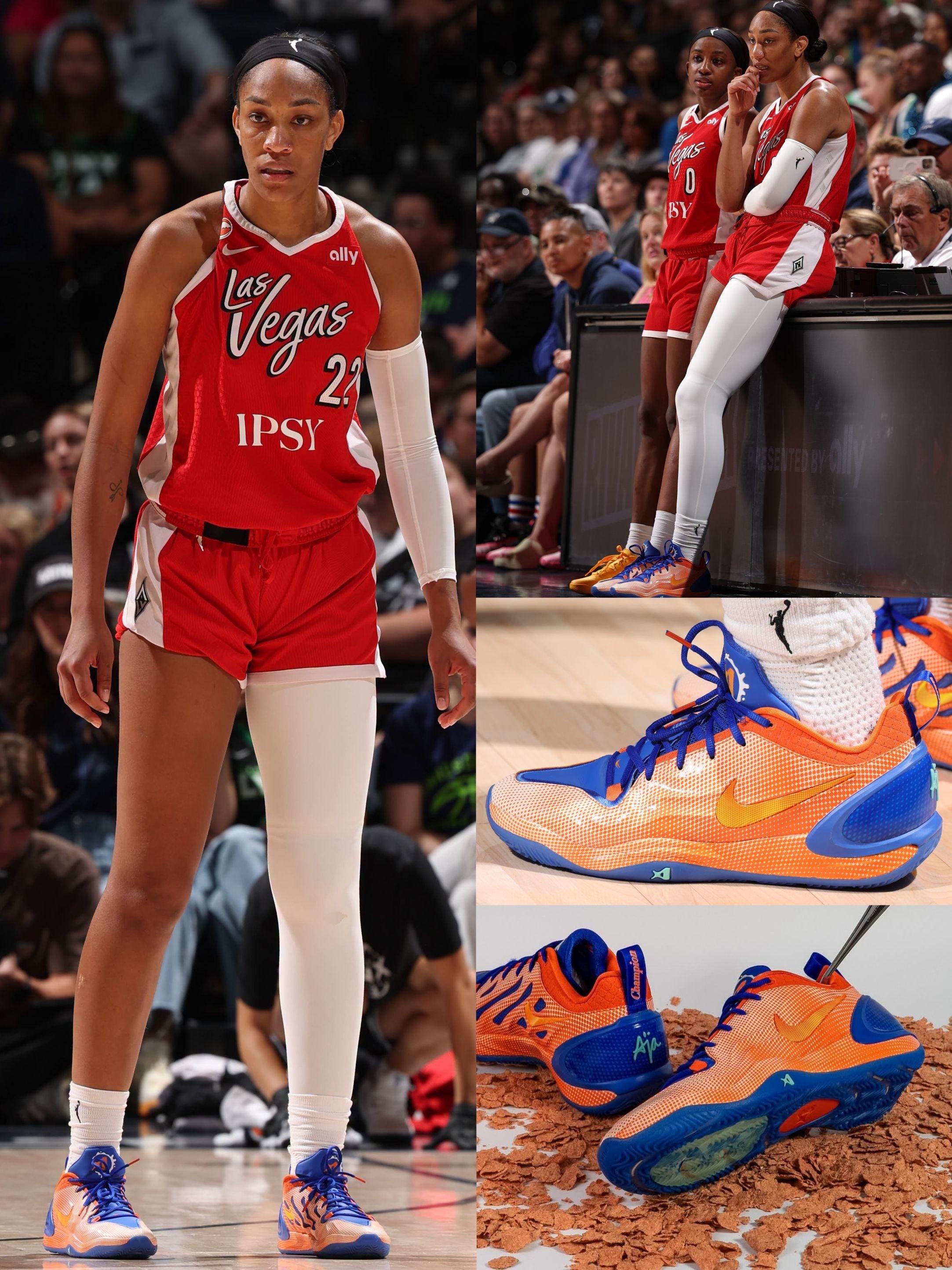 WNBA巨星专属!Nike A'Two麦片主题实战篮球鞋